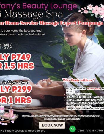 Tiffany’s Beauty Studio and Massage Spa Balibago Angeles