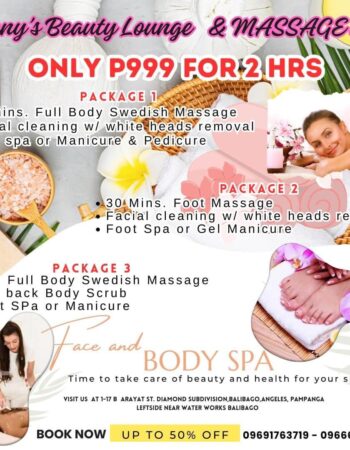 Tiffany’s Beauty Studio and Massage Spa Balibago Angeles