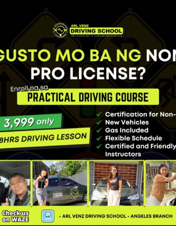 Arl Venz Driving School – Angeles City